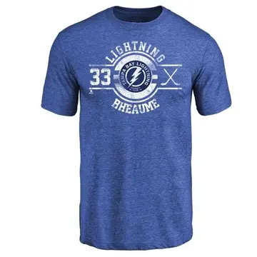 Men's Manon Rheaume Tampa Bay Lightning Insignia Tri-Blend T-Shirt - Royal