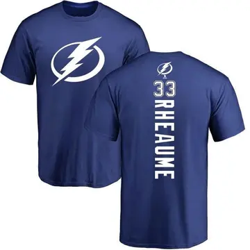 Youth Manon Rheaume Tampa Bay Lightning Backer T-Shirt - Royal